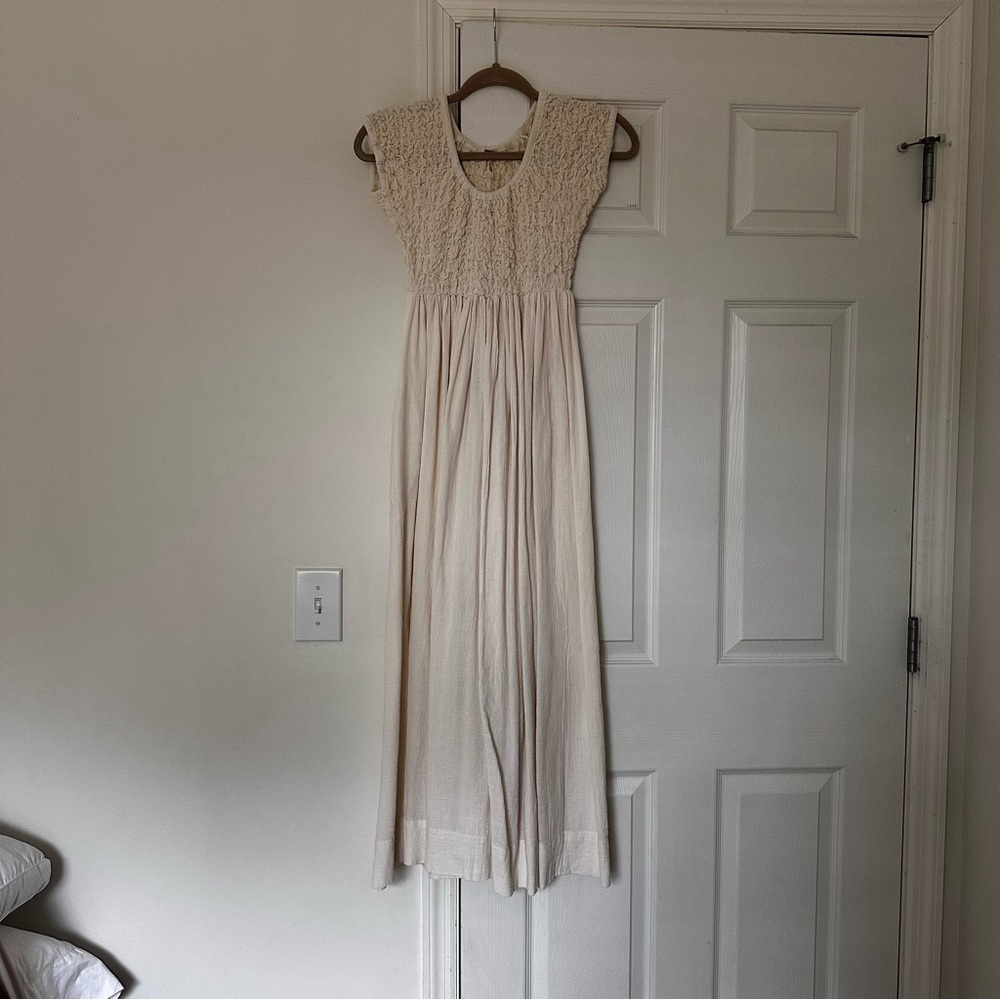 Cream Free People Dress